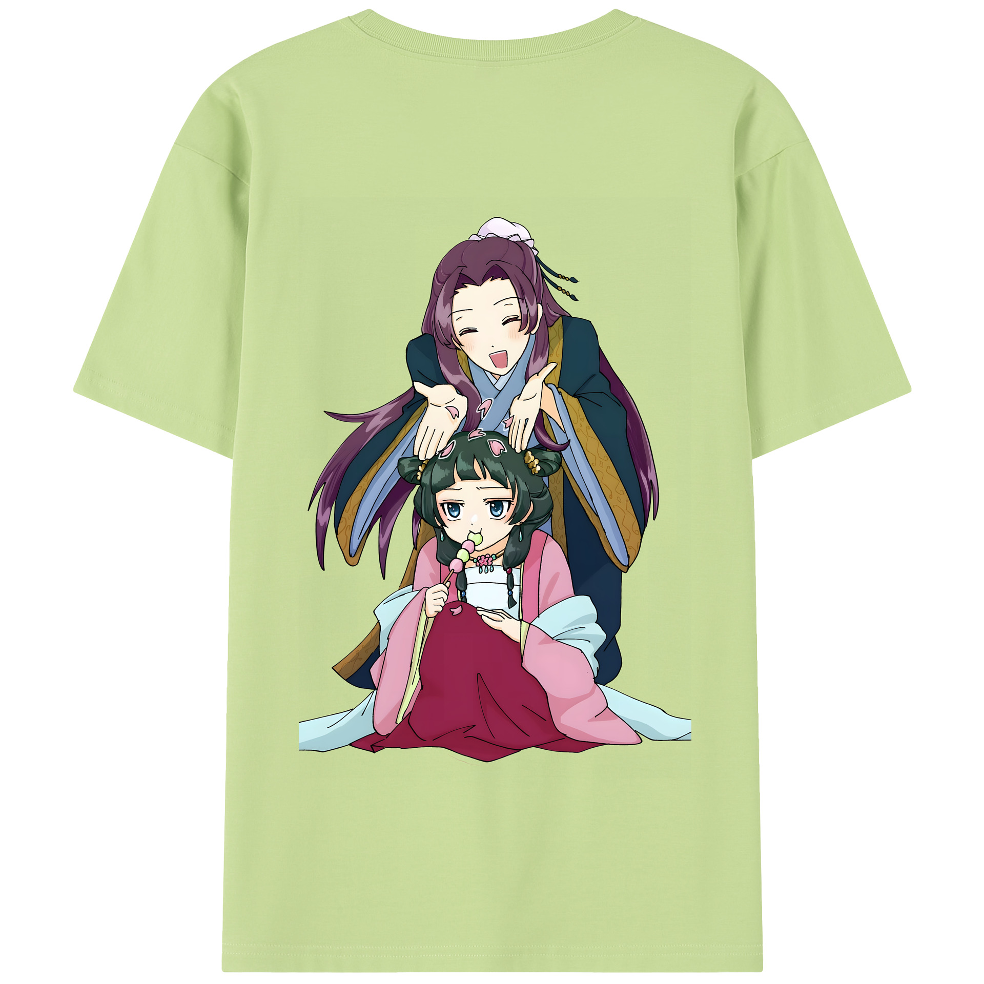 （画像用） 薬屋のひとりごと The Apothecary Diaries 綿100％半袖Tシャツ（背面プリント）